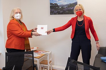 Förderbescheidübergabe